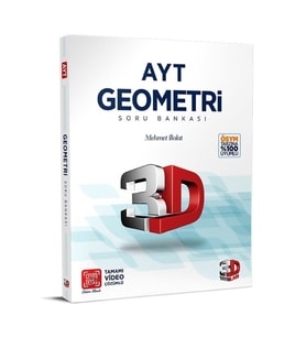 3D AYT Geometri Soru Bankası