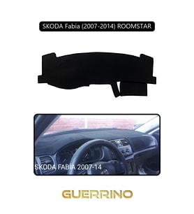 SKODA Fabia (2007-2014) ROOMSTARTORPİDO KORUMA HALISI SİYAH KENAR