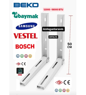 Klima Dıs Ünite Konsol Duvar Ayak 50 Cm