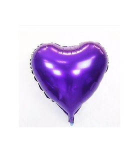 Mor Kalp Folyo Balon 18 Inç M231