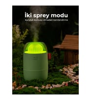Kaktüs Tasarımlı RGB Işıklı Taşınabilir Hava Nemlendirici 280ml