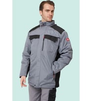 Kışlık Su Geçirmez İş Güvenliği Mont Allium Ripstop Parka Rüzgar Havalara Uygun