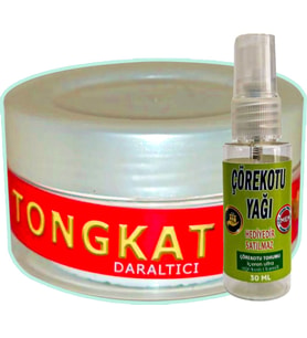 Tongkat Ajimat Madura 50 Ml Vajinapress Masaj Kremi + 30 Ml Çörek Otu Yağı