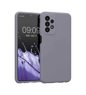 Samsung Galaxy A23 4g Kılıf First Silikon - Gri