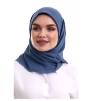 Pamuklu Pano Düz Desensiz Örtü Mavi (Karışık)