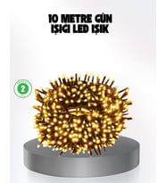 Animasyonlu LED Işıklı 10 Metre Uzaktan Kumandalı Dekoratif Işık