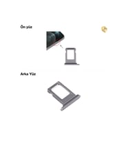 İphone 12 Pro Sim İç Yuvası Tekli Grafit Sim yuvası sim tepsisi sim aparatı yeni sim yuvası tekli sim tepsisi sim çekmecesi