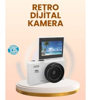 Taşınabilir 5k Uhd Fotoğraf Ve Video Kamera Otofokus Wifi