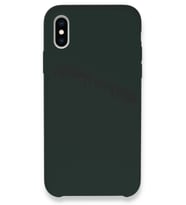 Durukar® iPhone XS Max Kılıf Lansman Legant Silikon - Koyu Yeşil