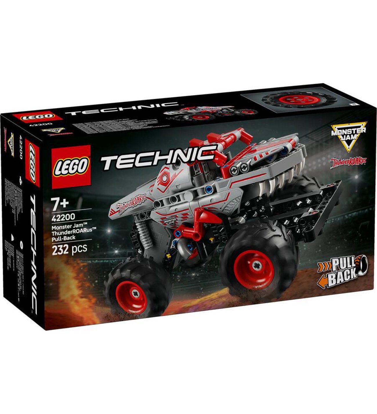 LEGO Technic 42200 Monster Jam ThunderROARus Pull-Back