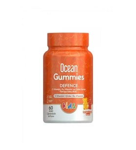 Ocean Gummies Defence Kids 60 Adet Çiğnenebilir Form