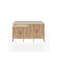 Kronos Konsol 4 Raflı 4 Kapaklı 176x59x99 Aytaşı-Çam/Aytaşı