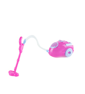 Oyuncak Elektirikli Süpürge Pembe Orta Boy Süpürge