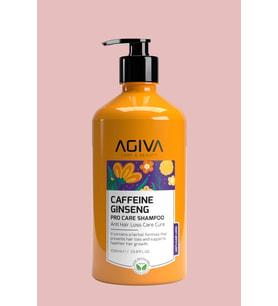 Agiva Caffeine&Ginseng Dökülme Karşıtı ve Güçlendirici Saç Bakım Şampuanı 1000ML-Vegan