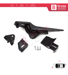 Ford Fiesta B299 B409 B479 2013-2019 D2BZ13008L İçin Sol Ön Far Ayak Tamir Seti
