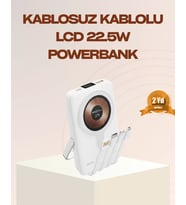 Manyetik Kablosuz 22.5W Hızlı Şarj Lcd Ekranlı