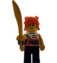 Orjinal Lego Minifigür Ninja Kız