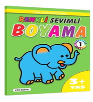Renkli Sevimli Boyama -1 (3+Yaş)