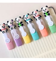 Panda Figürlü Renkli Keçeli Kalem Seti – Çocuklar İçin Eğlenceli ve Güvenli Boyama Kalemleri