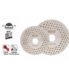 Elektrolize Elmas Kesici Flanşlı Disk - 230 Mm