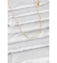 CM 14K Gold Renk 60 cm Zincirli Kadın Kolye - TJ-BKO10944
