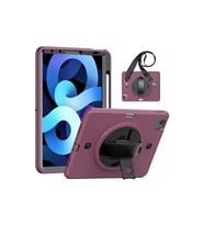 Apple İpad Pro 11 (2020) Kılıf Strap-c Otterbox Tablet Kapak - Mürdüm