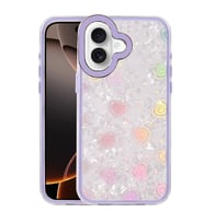 iPhone 16 Lumi Desenli Kapak - Mor
