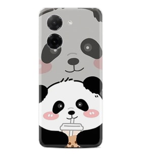 Xiaomi Redmi A5 4G Kılıf Boutique Baskılı Resimli Milkshake Panda Pcode -058