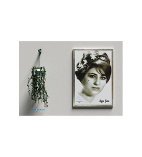 Postera Eyşe Şan - Ayşe Şan Çerçeveli Posteri (32X47 cm ÇERÇEVELİ) (Siyah-Gri)