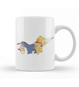 Winnie The Pooh Eeyore 05 Kupa Bardak Porselen