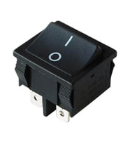 Ayt IC-128 Orta Boy Işıksız On Off 4 Pin Anahtar Aç Kapa Buton Düğme 25.0x22.7 Mm