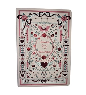 VICTORIA'S JOURNALS SMYTH ART 126-2790 ESNEK KAPAK A5 100gr. 120YP. ÇİZGİLİ YALDIZ KENAR DEFTER