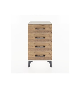 Arges Komodin 4 Çekmeceli 44x30x80 Aytaşı-Çam