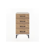 Arges Komodin 4 Çekmeceli 44x30x80 Aytaşı-Çam