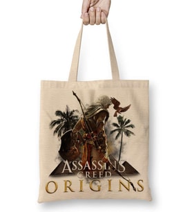 Assassins Creed Origins Bez Çanta Uzun Saplı