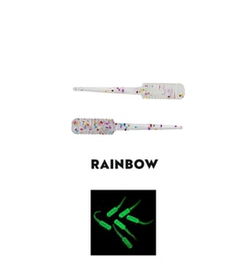 Fujin Baby FRY 2,7cm LRF Silikon Yem Rainbow Glitter