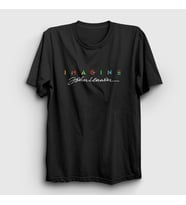 Presmono Unisex Siyah Sign Beatles John Lennon T-Shirt 35255tt