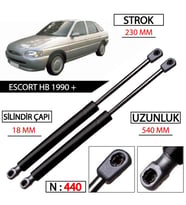 Bagaj Amortisörü Escort HB 1990 +