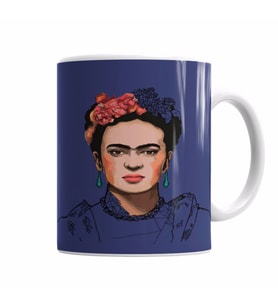 Frida Kahlo 7 Kupa Bardak Porselen