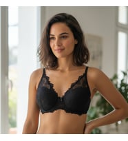 Kadın Dantelli Balenli Destekli Push Up Sütyen BB2043