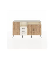 Arges Konsol 5 Raflı 3 Çekmeceli 3 Kapaklı 176x30x99 Aytaşı-Çam/Aytaşı