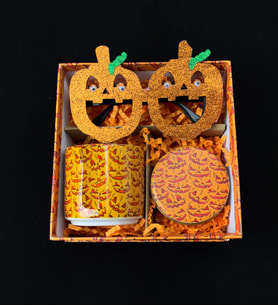 Boo Bal Kabağı Halloween Tasarımlı Cadılar Bayramı Hediye Seti