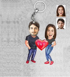 Kişiye Özel Sevgili Ahşap Anahtarlık-58