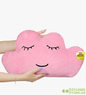 Mavimsi Uyku Arkadaşım Bulut Yastık (Pembe)