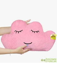 Mavimsi Uyku Arkadaşım Bulut Yastık (Pembe)