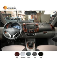 Meriç® Mitsubishi L200 4X2 Ön Torpido Kaplama Maun 14 Parça 2007-2013 (Maun)