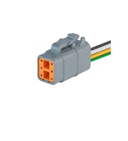 DTM06-6S Erkek Konnektör 6 Pin Kablolu