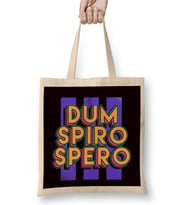 Dum Spiro Spero Education Motivation Latin Phrase Language Bez Çanta Uzun Saplı
