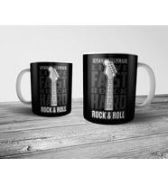 Pixxa Rock Müzik Kupa Bardak Model 1
