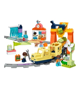 10428 Lego Duplo Büyük İnteraktif Mahalle Treni 103 parça +3 yaş